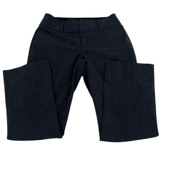 Nine West size 4P blue front zip boot cut pants EUC - Picture 1 of 11